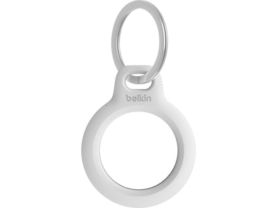 Belkin hållare för AirTag, med nyckelring - vit