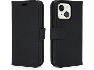 iiglo iPhone 13 Plånboksfodral (svart)
