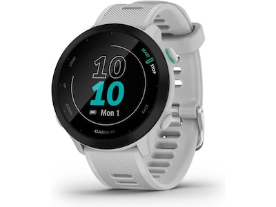Garmin Forerunner 55 sportsklocka 42mm - vit