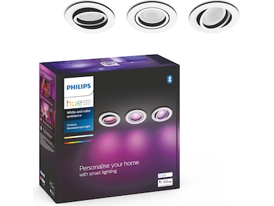 Philips Hue Centura Infälld spot R.3x5.7W (vit)