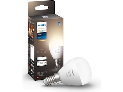 Philips Hue White 1-pack klotlampa P45 E14