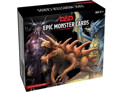 D&D 5th Monster Cards Epic Monsters