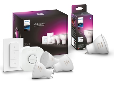 Philips Hue White & color ambiance startpaket GU10