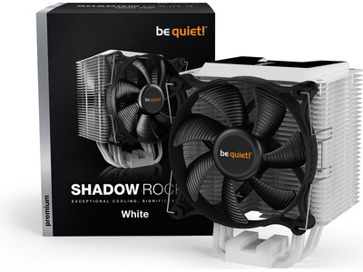 be quiet! Shadow Rock 3 CPU Kylare (vit)