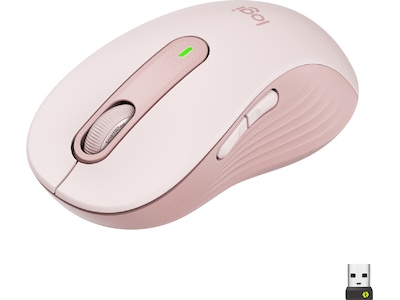 Logitech Signature M650 Large trådlös mus Rosa