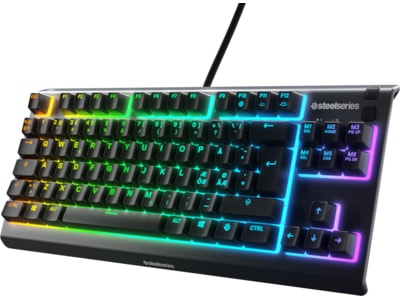 Steelseries Apex 3 TKL Gamingtangentbord (svart)