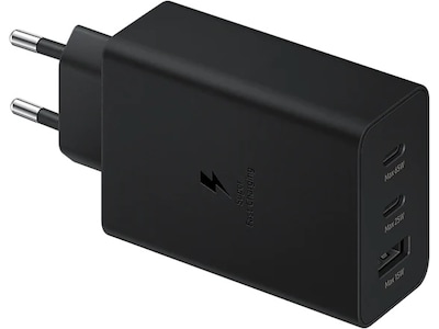 Samsung Trio 65W väggladdare (svart)