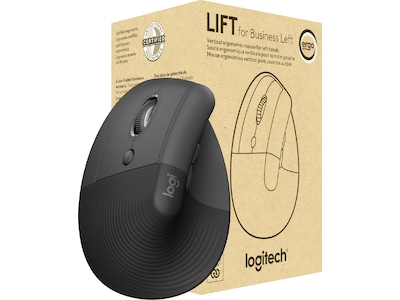 Logitech Lift Vertikal Business Vänster mus (graphite)