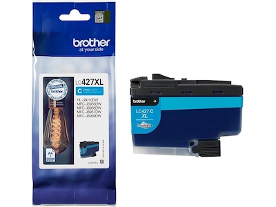 Brother bläck LC427XLC Cyan