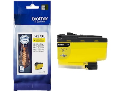 Brother bläck LC427XLY Gul