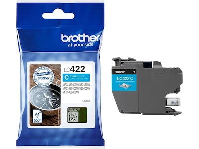 Brother bläck LC422C Cyan