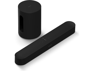 Sonos Sub Mini Trådlös subwoofer (svart) + Sonos Beam
