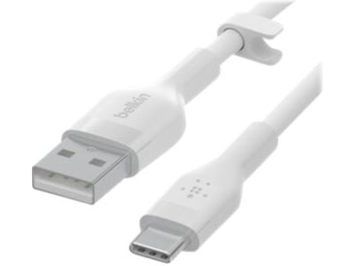 Belkin USB-A till USB-C kabel 1m (vit)