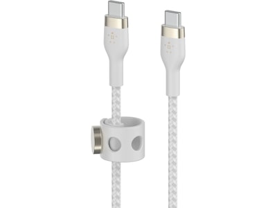 Belkin USB-C till USB-C kabel 3m (vit)
