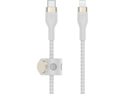 Belkin USB-C till Lightning kabel 3m (vit)