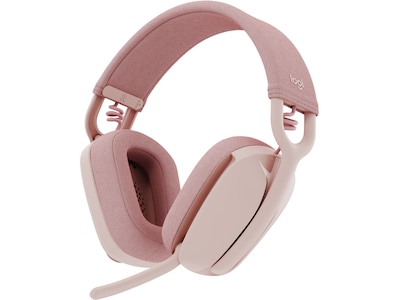 Logitech Zone Vibe 100 trådlös headset (rosa)