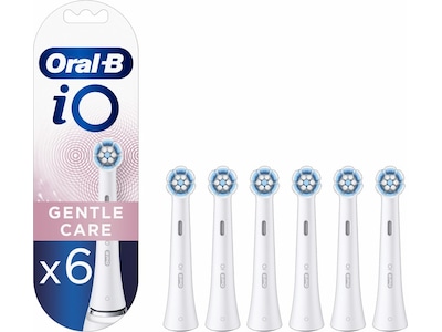 Oral-B iO Gentle Care tandborsthuvuden, 6 stk
