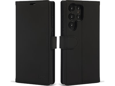 iiglo Galaxy S23 Ultra Plånboksfodral (svart)