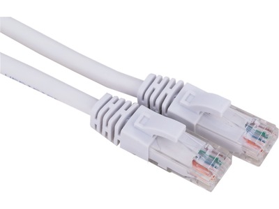 Nätverkskabel Cat6 vit 10m