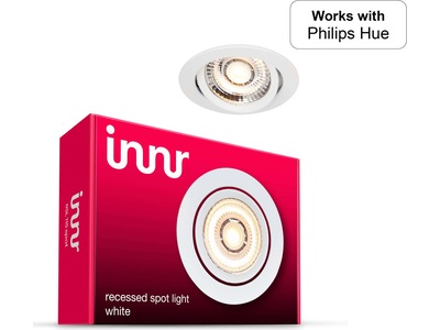 Innr smart recessed spot vit extension - fungerar med Philips Hue