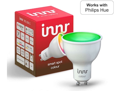Innr smart spot GU10 färg - fungerar med Philips Hue