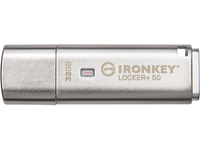 Produktfoto för Kingston USB-minne Locker+ 50 32GB