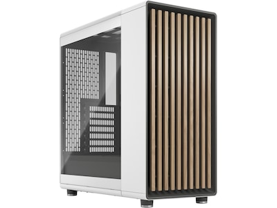 Fractal North Chalk White TG Clear Tint Mid Tower