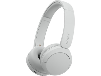 Sony WH-CH520 trådlösa hörlurar, On-Ear (vit)
