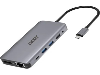 Acer 12-i-1 USB-C Multiport Docking (silver)