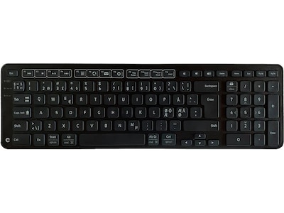 Contour Balance trådlöst tangentbord (svart)