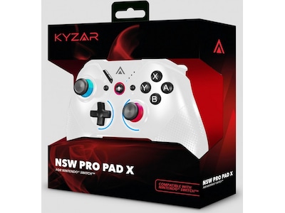 Kyzar Switch Pro Kontroller Switch (vit)