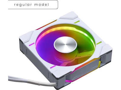 Phanteks D30 120mm PWM DRGB Fläkt (vit)