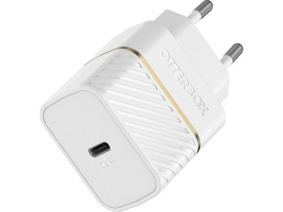 OtterBox 20W Väggladdare, ProPack (vit)