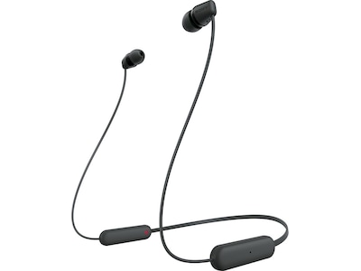 Sony WI-C100 Trådlösa Hörlurar, In-ear (svart)