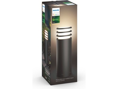 Philips Hue Lucca piedestal för utomhusbruk (grå)
