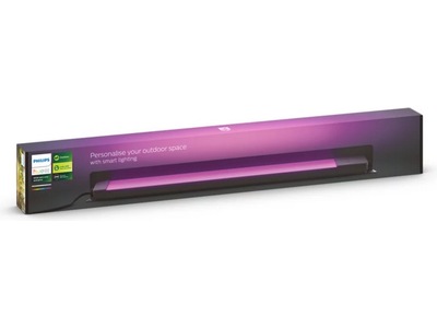 Philips Hue Amarant utomhusstrålkastare (svart)