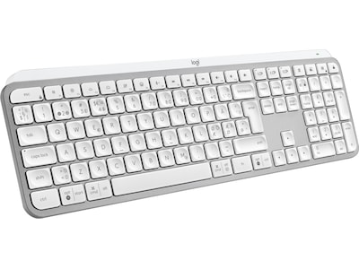 Logitech MX Keys S trådlöst tangentbord (pale grey)