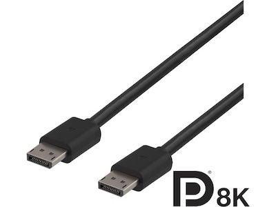 Displayport kabel 2m (svart)