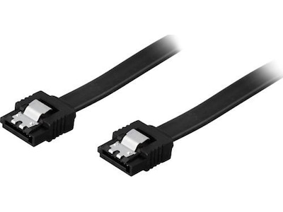 Produktfoto för Deltaco Serial ATA-600 (SATA 6g) Kabel 0.5m (Raka kontaker)