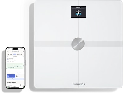 Withings Body Smart Wi-Fi badvåg (vit)