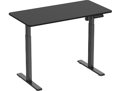 Ergonomiskt höj-/sänkbord 120cm (svart)