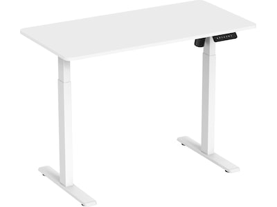 iiglo Ergonomiskt höj-/sänkbord 120cm (vit)