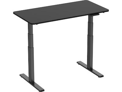 Ergonomiskt höj-/sänkbord 120cm (svart)