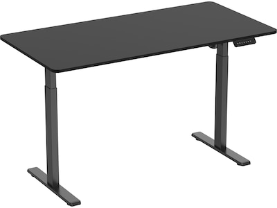 Ergonomiskt höj-/sänkbord 150cm (svart)