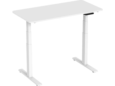 Ergonomiskt höj-/sänkbord 120cm (vit)