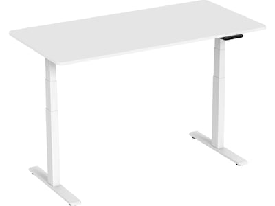 Ergonomiskt höj-/sänkbord 150cm (vit)