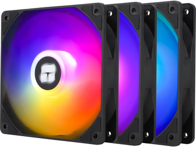 Thermalright TL-C12C-S ARGB 120mm Fläkt 3-Pack (svart)