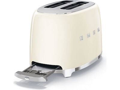 Smeg TSF01CREU brödrost för 2 skivor (cream)