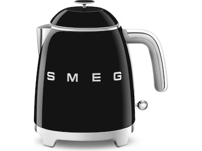 Smeg Svart Klf05bleu Mini Vattenkokare (Svart)