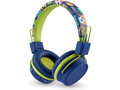 Andersson BHO 1.1 Kids trådlösa hörlurar, Over-Ear (sporty blue)